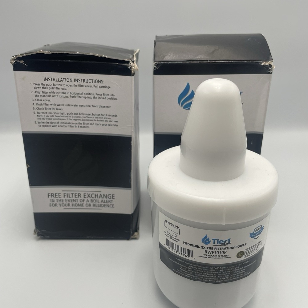 Tier1 Plus Water Filter For Samsung DA29-00003G TIER1-RWF1010P 2 Pack NEW - Picture 2 of 5